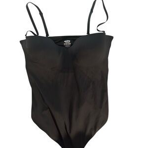 SKIMS Elegant Black Bodysuit